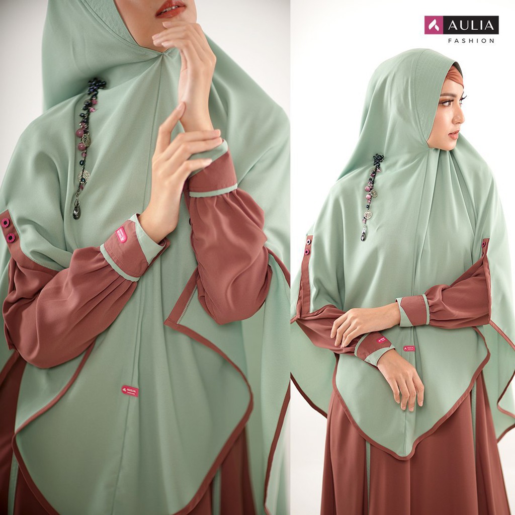 Gamis Aulia Kheyra Rose Wood