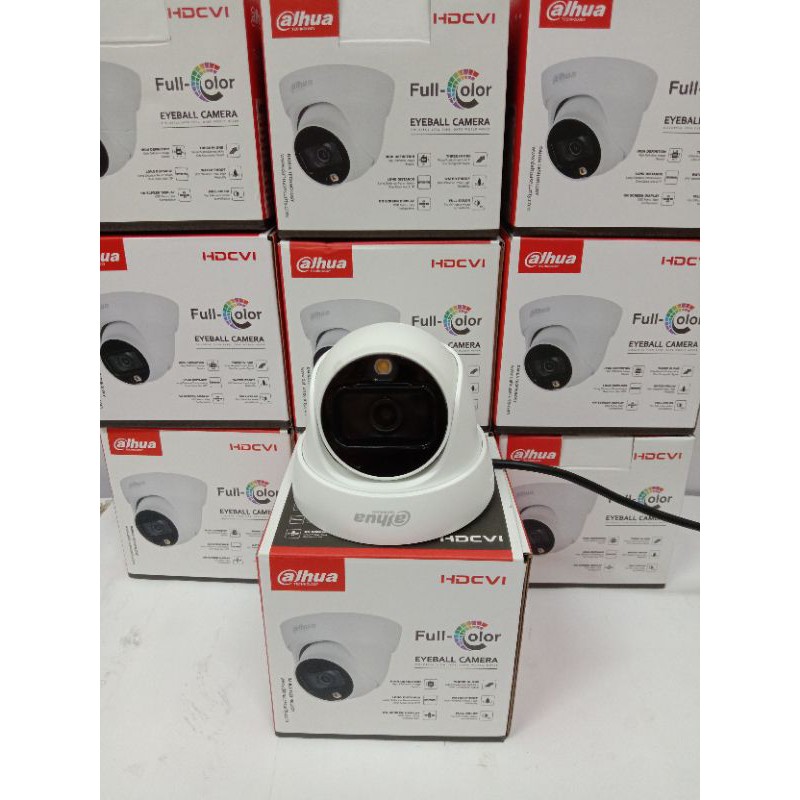 CAMERA CCTV DAHUA COLORVU 2MP DH-HAC-HDW1239TLP-A-LED BUILT-IN MIC AUDIO