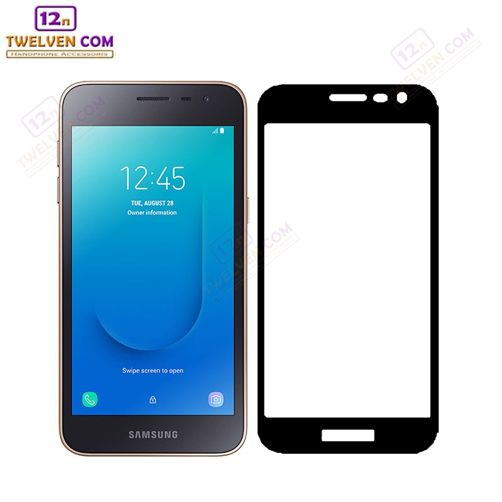 [FLASH SALE] zenBlade 5D Full Cover Tempered Glass Samsung Galaxy J2 Core - Hitam