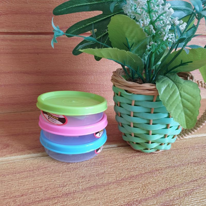 Toples Mini 50ml 100ml || Wadah Saos || Toples Kerajinan || Wadah Plastik