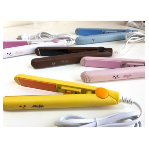 Catok Karakter Kartun / Catokan Lurus Line / Catok Mini Karakter Anak Line / Hair Straightener Lucu