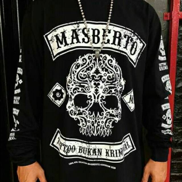 KAOS LENGAN PANJANG MASBERTO MK NEW ORIGINAL