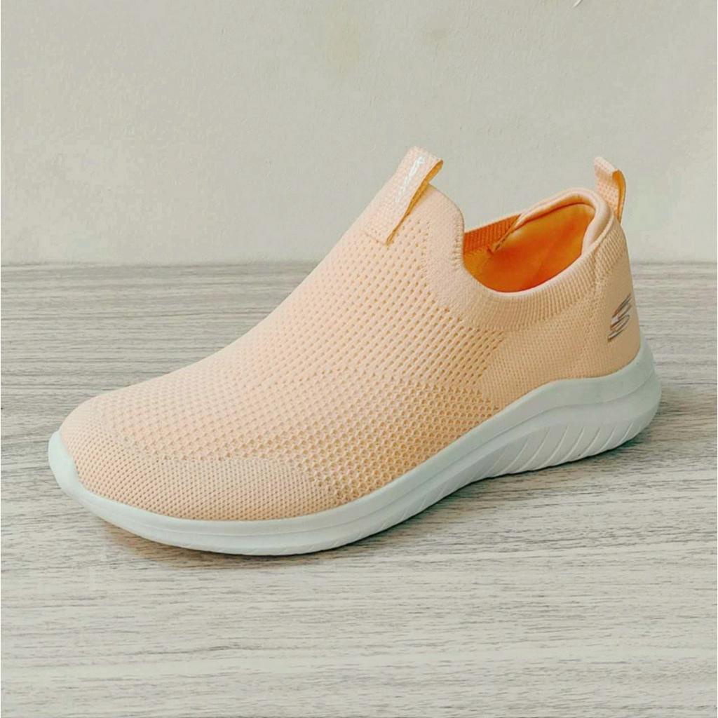 SKECHERS sepatu sneakers wanita tanpa shoes wanita slip sepatu kasual lari