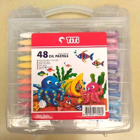 

Crayon titi 48 warna oil pastel