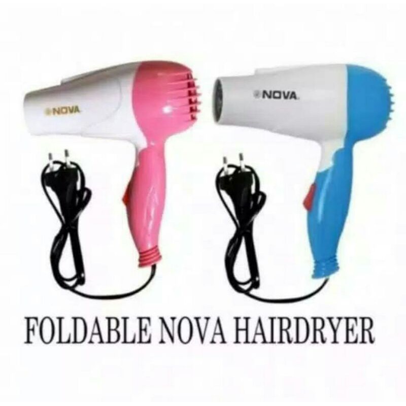 PENGERING RAMBUT NOVA NOVA FOLDABLE HAIR DRYER BAGUS MURAH