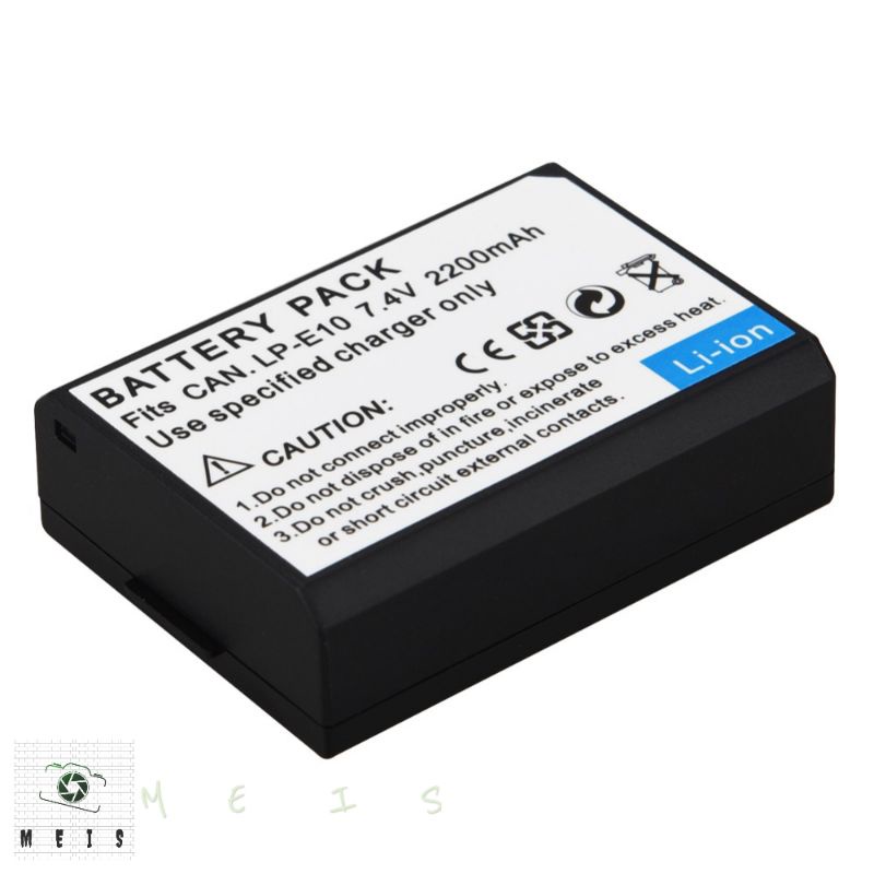 Baterai Canon 1100D 1200D 1300D 1500D 2000D 3000D 4000D - LP E10 LP-E10 batre battery