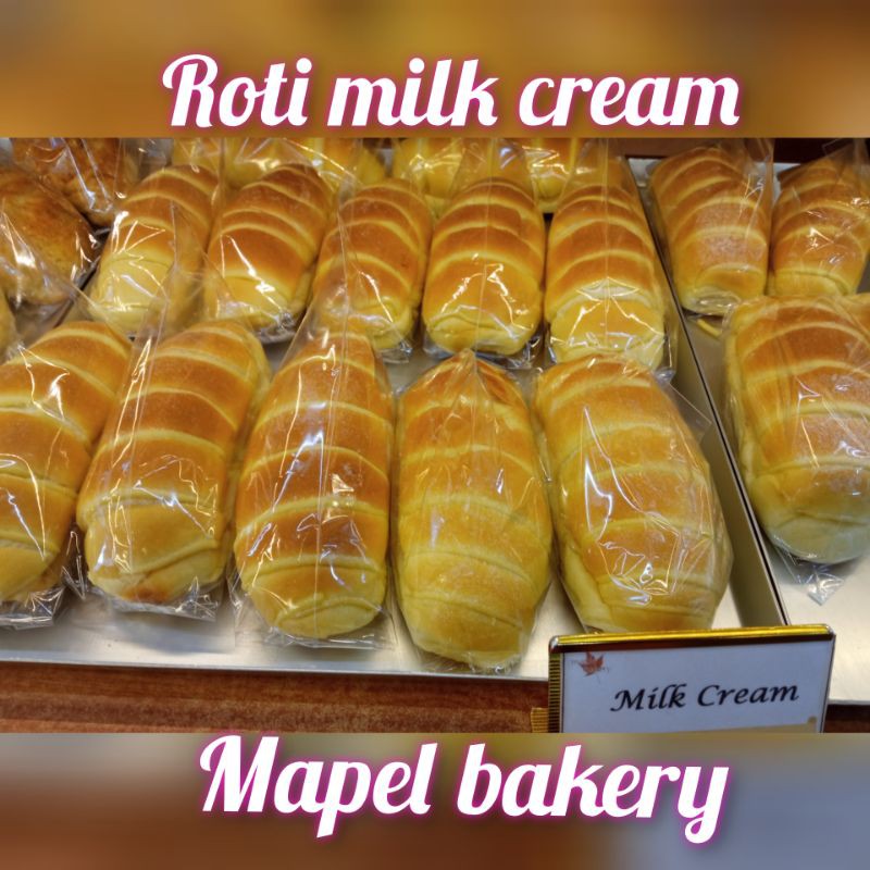 

roti milk cream maple bakery 3pcs