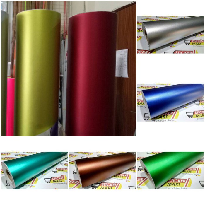 

Sticker Metalic Paint Matte (Satin metalik) grosir