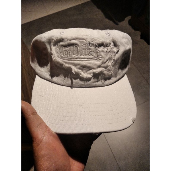 TOPI VON DUTCH CAP ORIGINAL NEW ARRIVAL WHITE