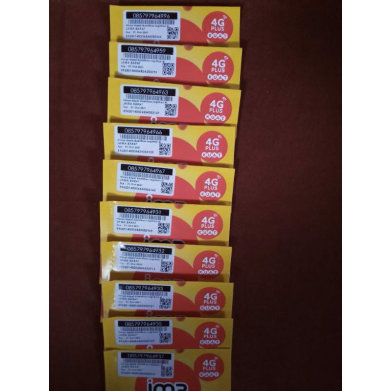 Kartu perdana indosat