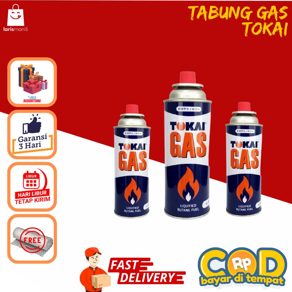 Tabung gas kaleng Tokai / gas kompor portable Original / Tokai gas kaleng serbaguna Tabung Gas Portable Isi Baru Refil Tabung Gas Kompor Portable Tabung Gas Kecil Tabung Gas Camping Untuk Masak