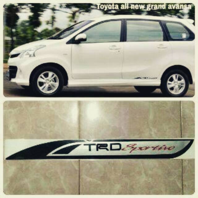 Sticker Trd Sportivo Pendek All New Avanza
