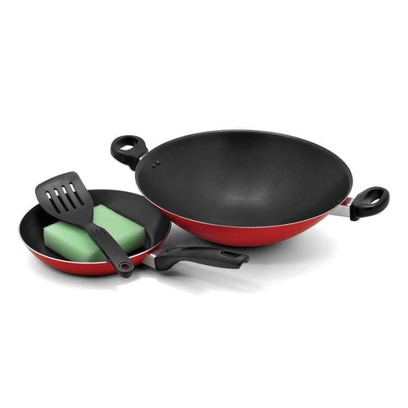 Maxim Valentino 2 Set Wajan 30 Cm + Fry Pan 22 Cm Val 2Set