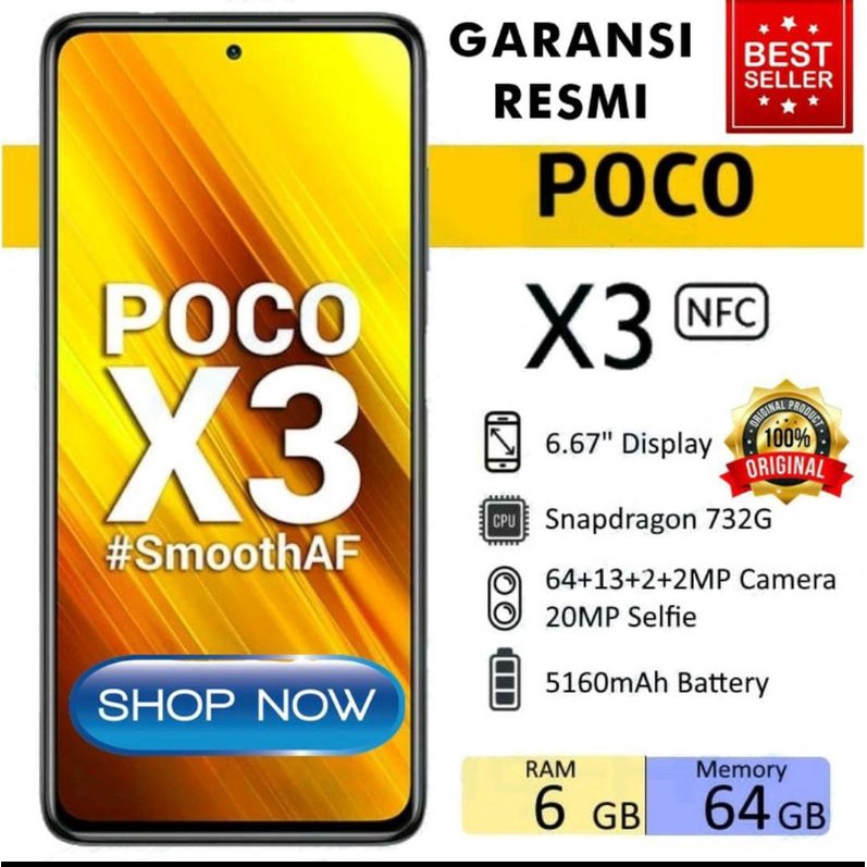 HP XIAOMI POCO X3 6/64