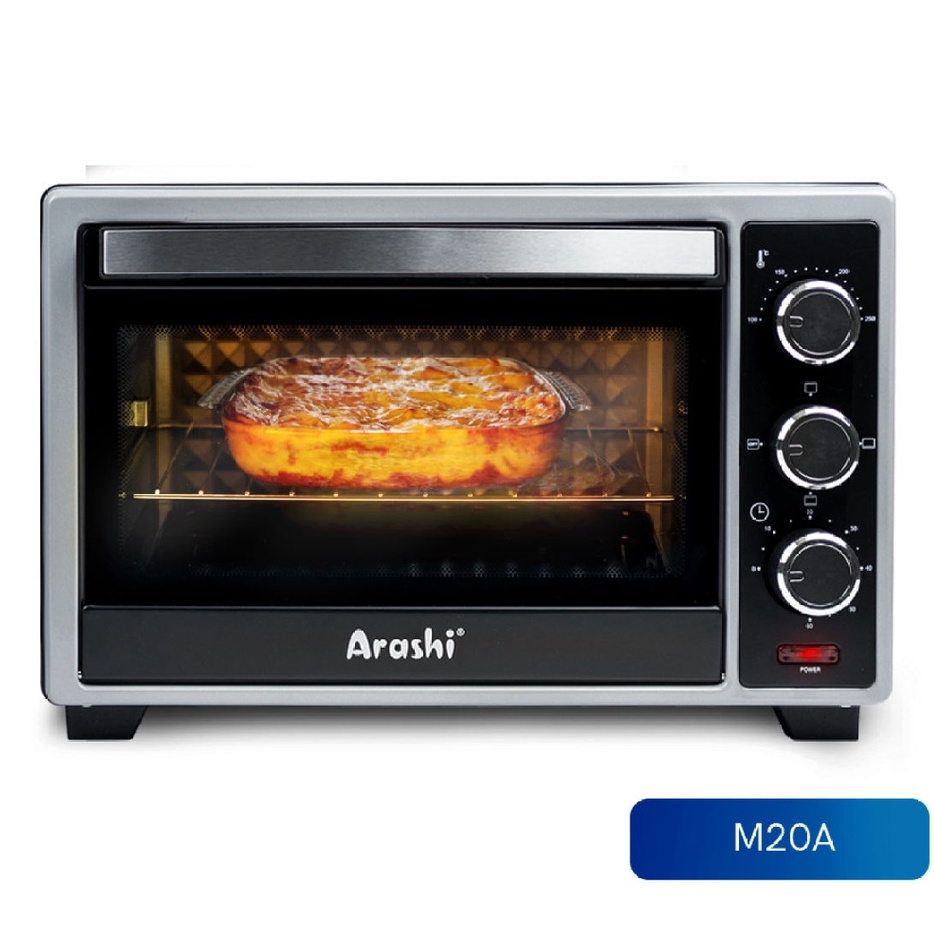 Arashi M20A Oven Listrik Low Watt 20 Liter