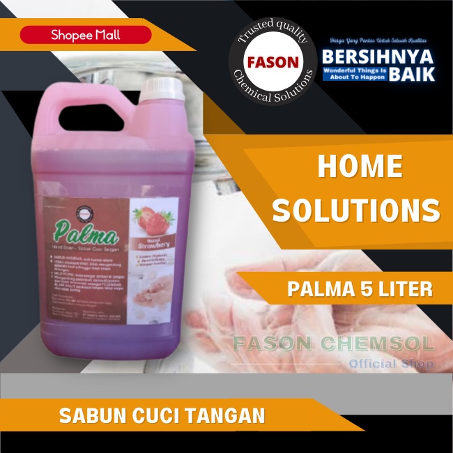 Fason Palma Sabun Cuci Tangan Dengan Sanitizer 5liter