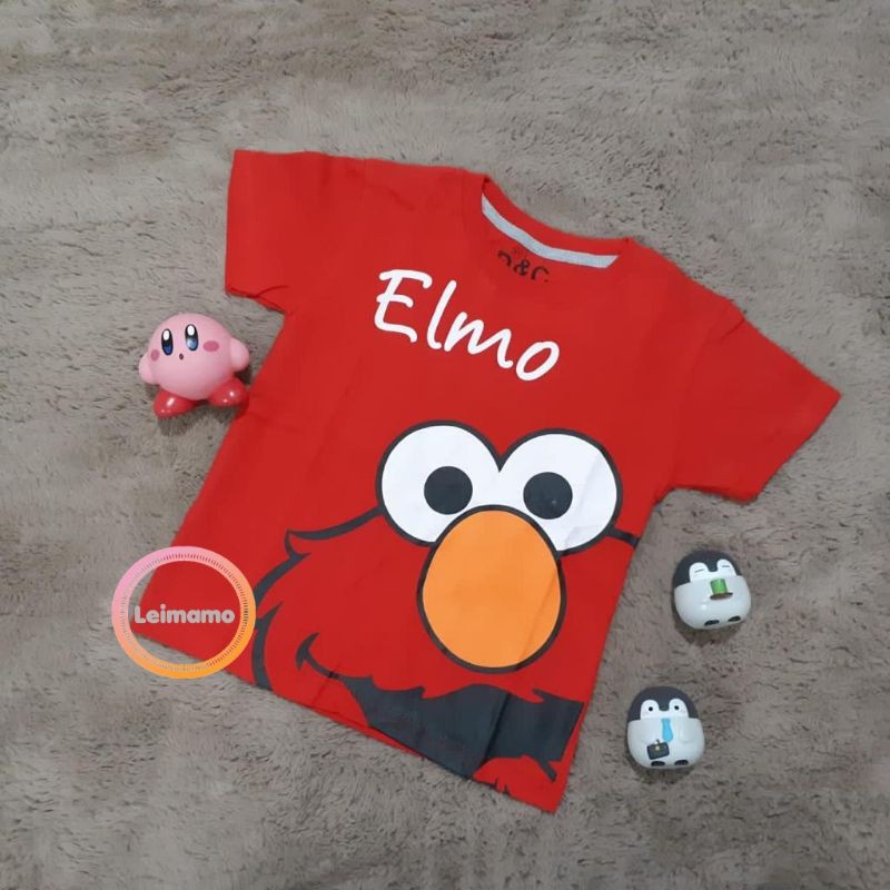 kaos anak elmo