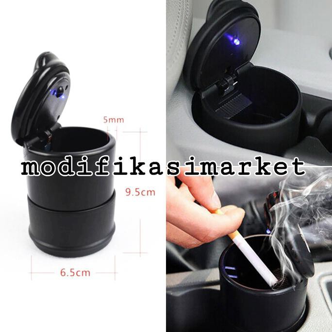 Jual ASBAK MOBIL LED CAR ASHTRAY ASBAK ROKOK PORTABLE SERBAGUNA Paling Laku Indonesia Shopee