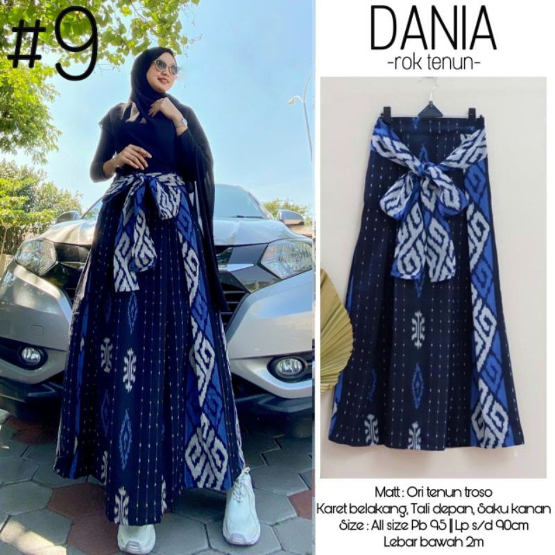 Rok Tenun Troso Jepara | Dania Skirt