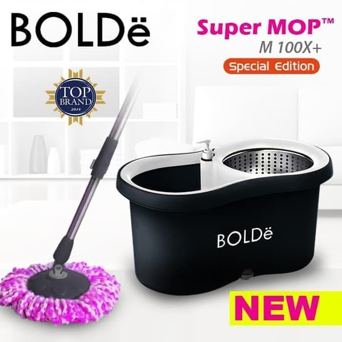 BOLDE  SuperMop / Alat Pel Lantai M 100 X - Special edition Super mop - warna random