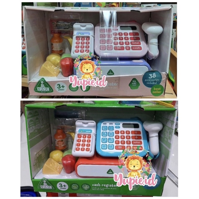 elc cash register kasir-kasiran anak / mainan kasir