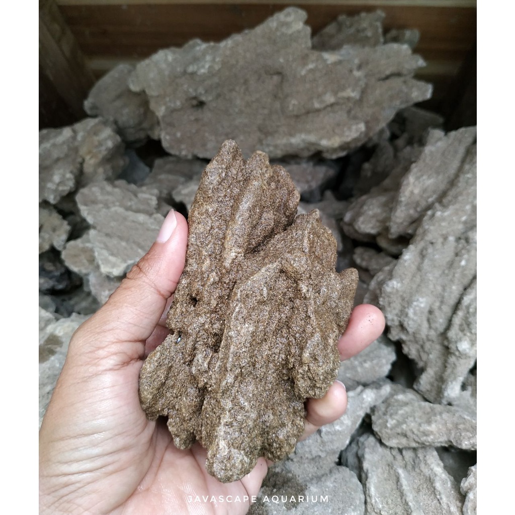 BATU PASIR / SAND STONE GRADE A UNTUK AQUASCAPE