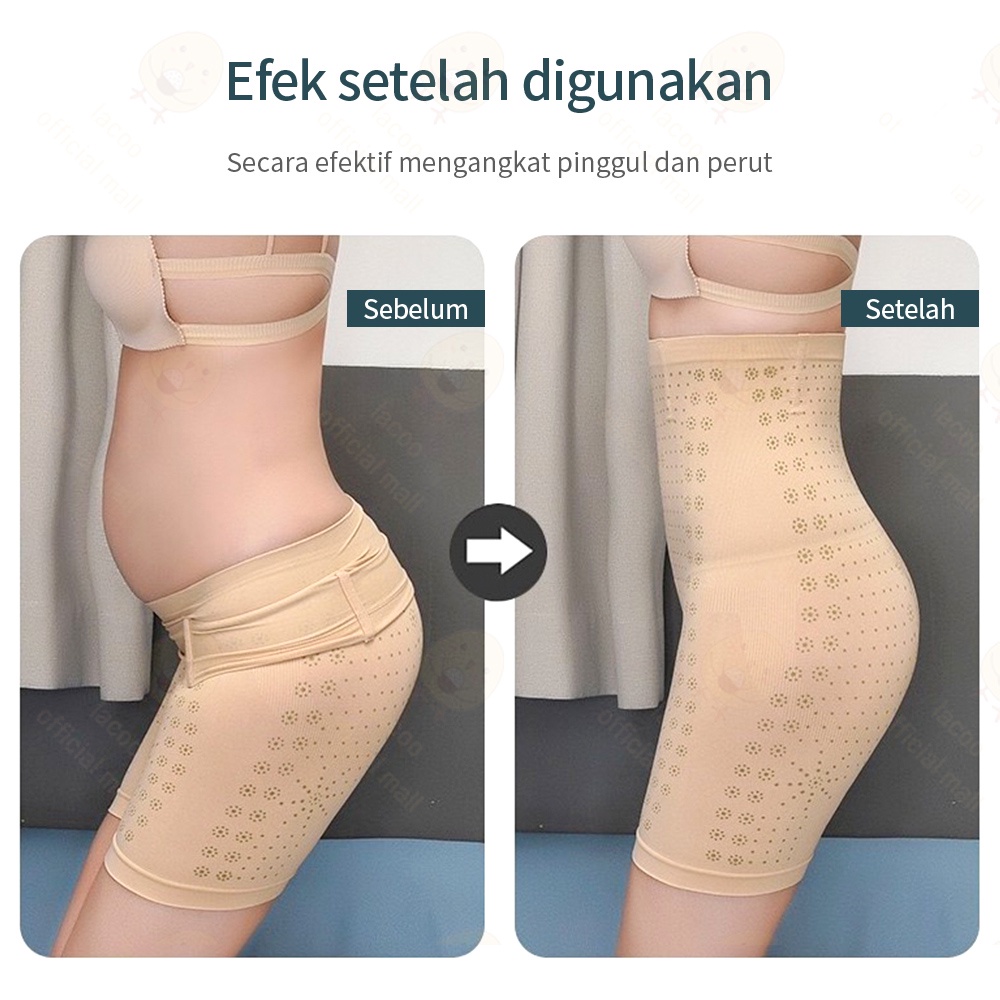 Lacoo Celana dalam korset wanita Korset celana pelangsing perut Shapewear pants