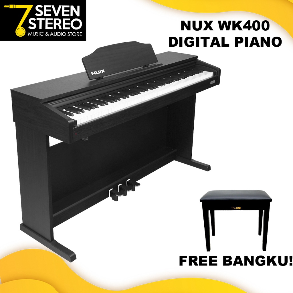 Nux WK400 WK-400 WK 400 Digital Piano