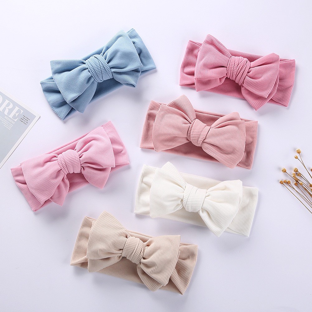 (Big Bow) Bandana bayi headband jumbo premium import pita anak perempuan catalog QUIN NO