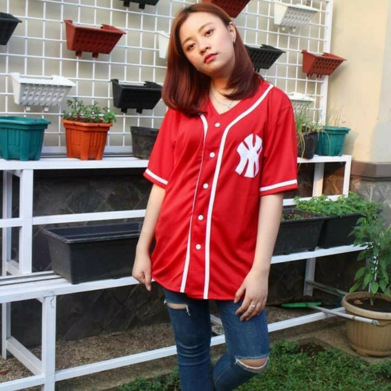 Jersey baseball/ baju baseball/ Kaos Baseball Pria Dan wanita