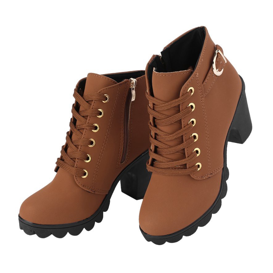 lace up boot shoes