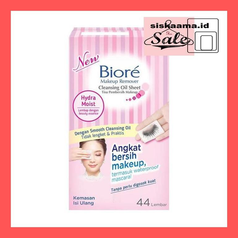 

Pmcle Biore Makeup Remover Cleansing Oil Sheet Refill 44'S Clrpwj