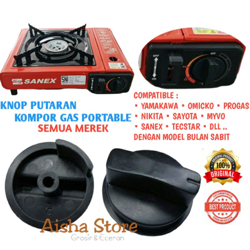 KNOP PUTARAN KOMPOR GAS PORTABLE PUTARAN KOMPOR GAS CAMPING TOMBOL KOMPOR PORTABLE