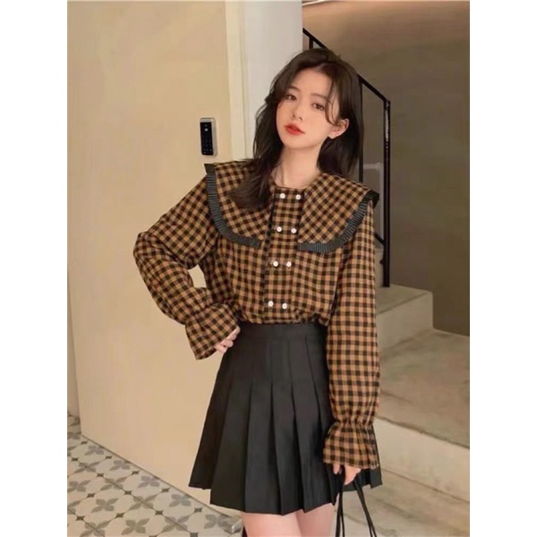 Fanya Korean Blouse / Baju Atasan Wanita