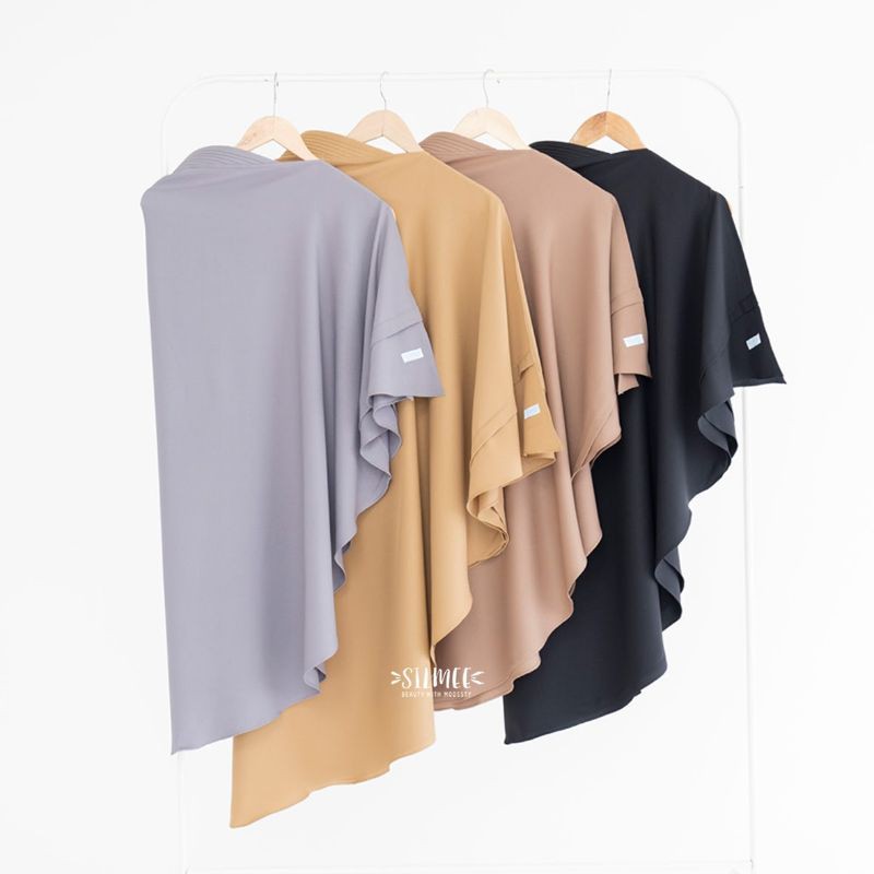 [SILMEE] Divya Khimar / Jilbab Hijab Instan Pet
