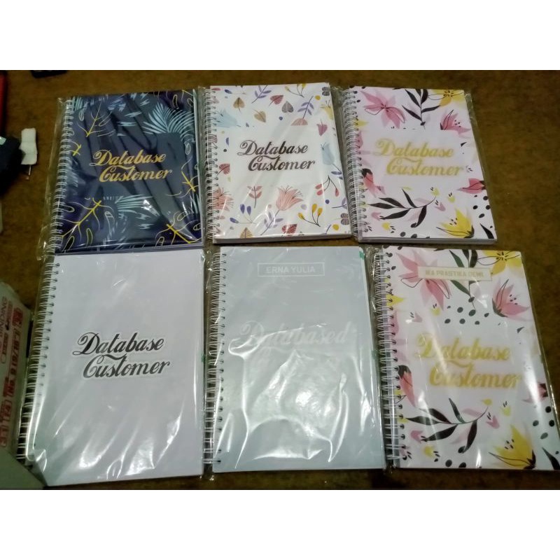 buku database customer/distributor