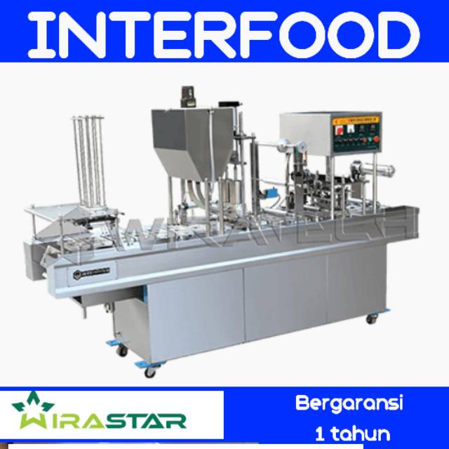 Auto Cup Filling Sealing 2 Line wirapax