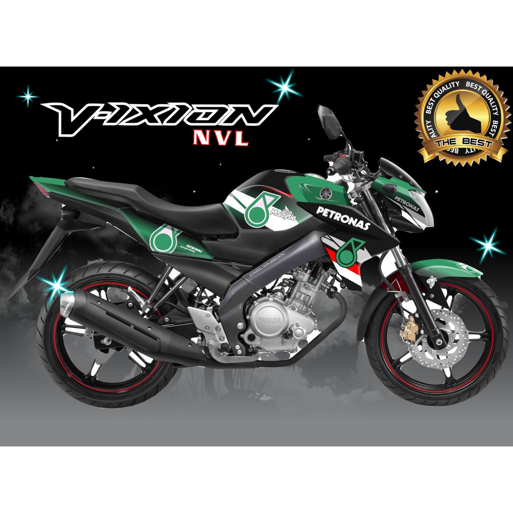 decal vixion petronas custom/sticker vixion nvl