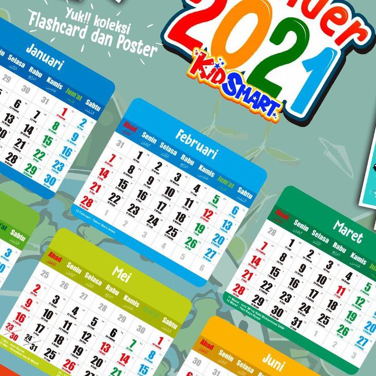 

GROSIR^^ KALENDER 2021 KIDSMART EDUKASI G7