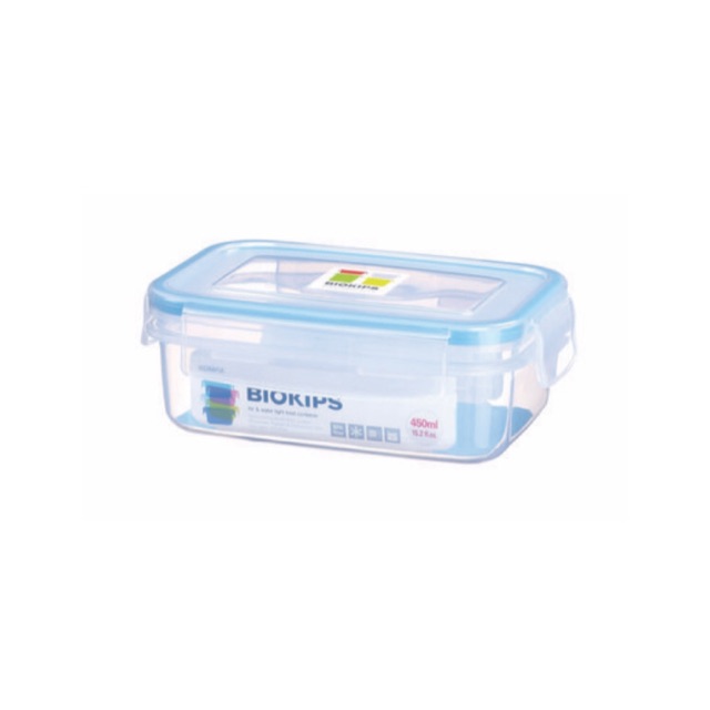 Biokips Komax 450 ml RD 2 dengan sekat pembagi / FOOD CONTAINER