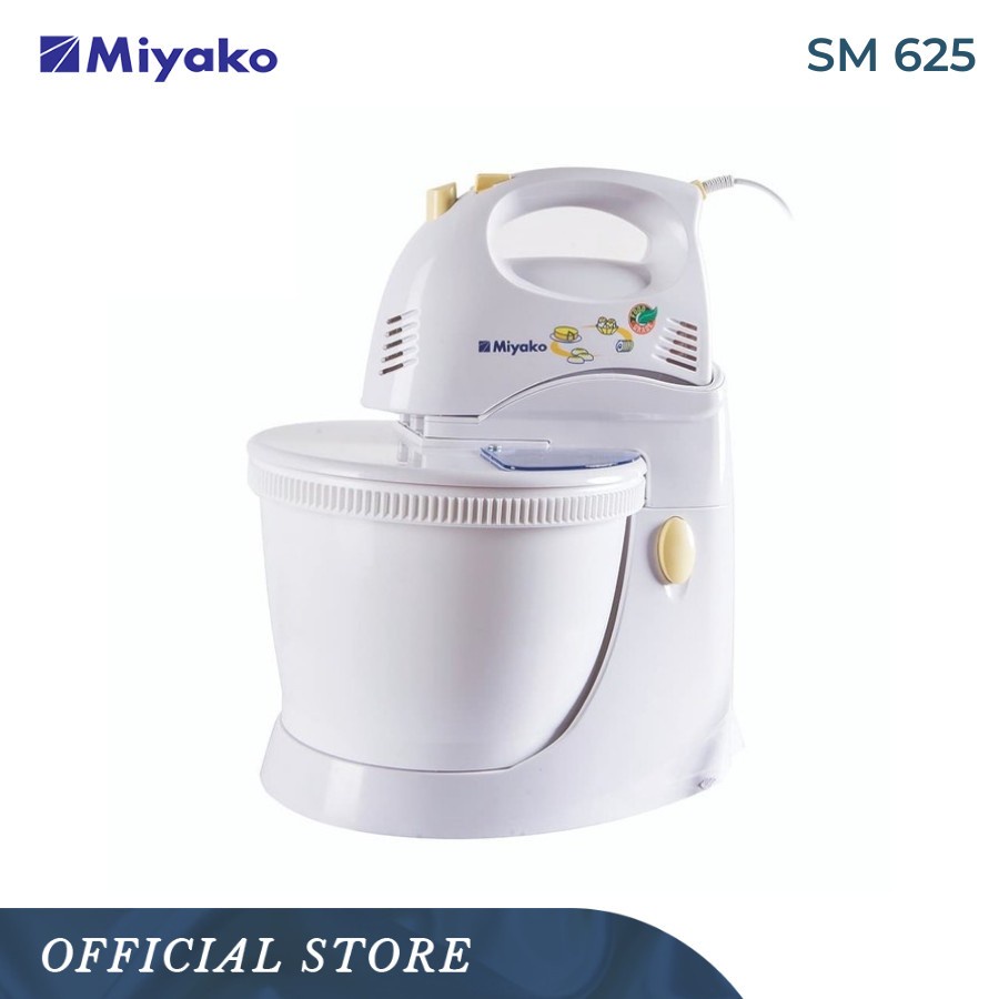 MIYAKO SM-625 Mixer 2in1 Stand & Hand Low 190 Watt SM625