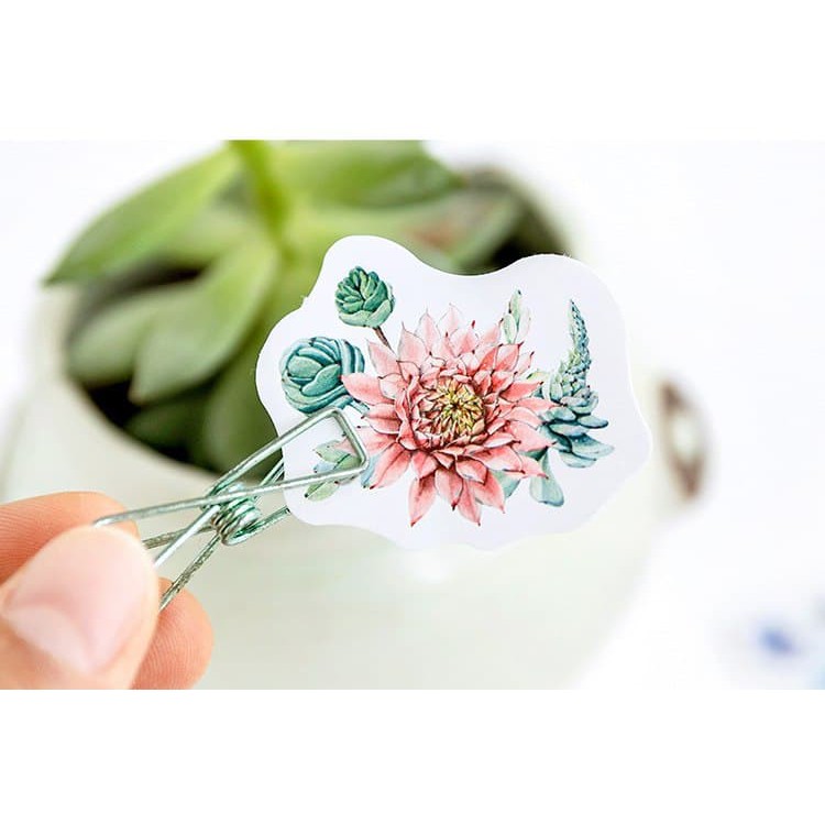 Label Stickers - Flower and Plant (46pcs)