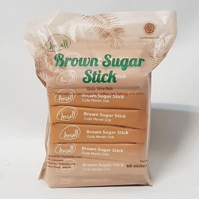 

ANSELL BROWN SUGAR STICK / GULA NIRA 60 STICKS @ 8 GR