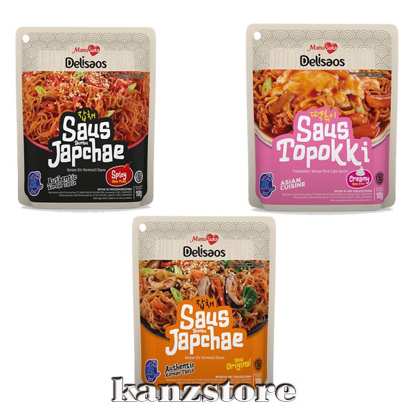 

Mamasuka Saus Topokki Tteokbokki Saus Japchae 100gr Delisaos