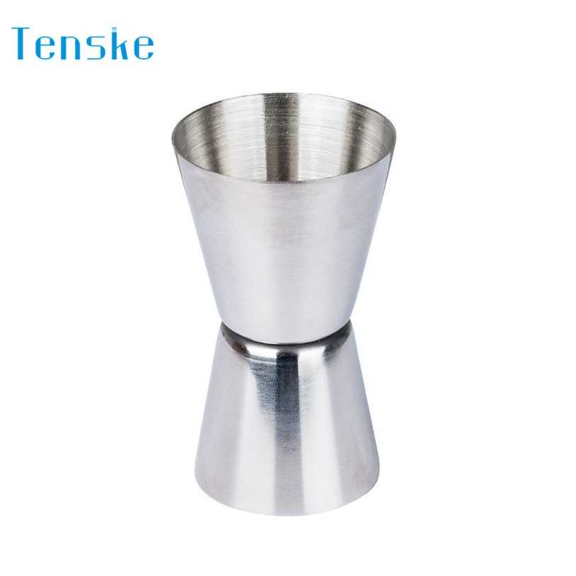 One Two Cups Gelas Ukur Jigger Bartender Double Shot 15 30ml / Gelas Ukur Pengukur Takar Takaran Air Kopi Susu Sirup Bartender Barista Stainless Steel Ml / Alat Ukur Minuman / Wadah Ukur Ml / Takaran Air / Takaran Minuman Bartender Murah Original