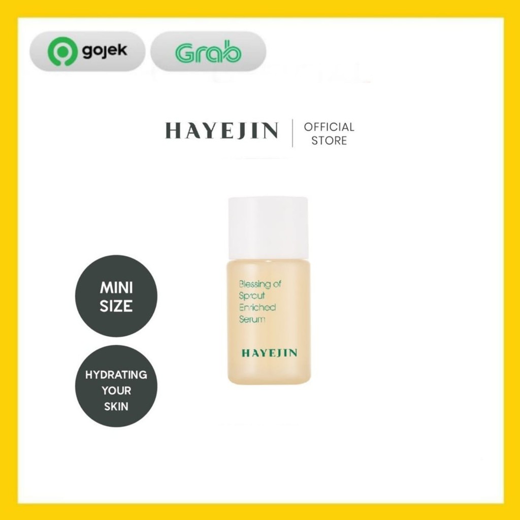 HAYEJIN Blessing of Sprout Enriched Mini Set Serum Sale Skincare Travel Trial kit