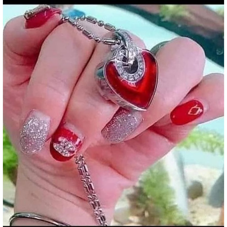 MCI BIOCARBON HEART RED ORIGINAL KALUNG KESEHATAN TERMURAH