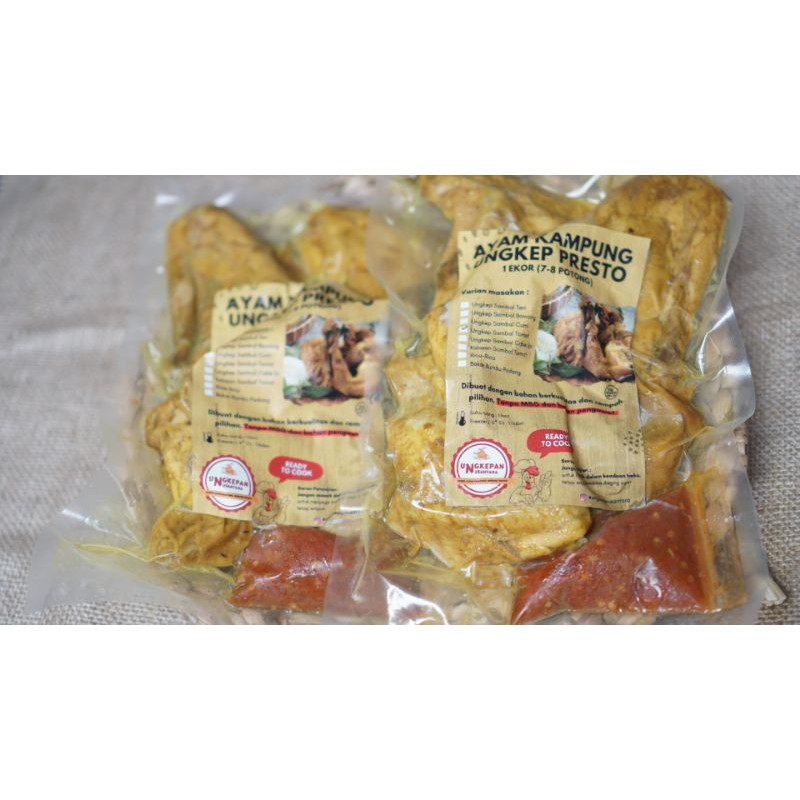 

Ayam Kampung Ungkep Sambal Teri - 1 Ekor