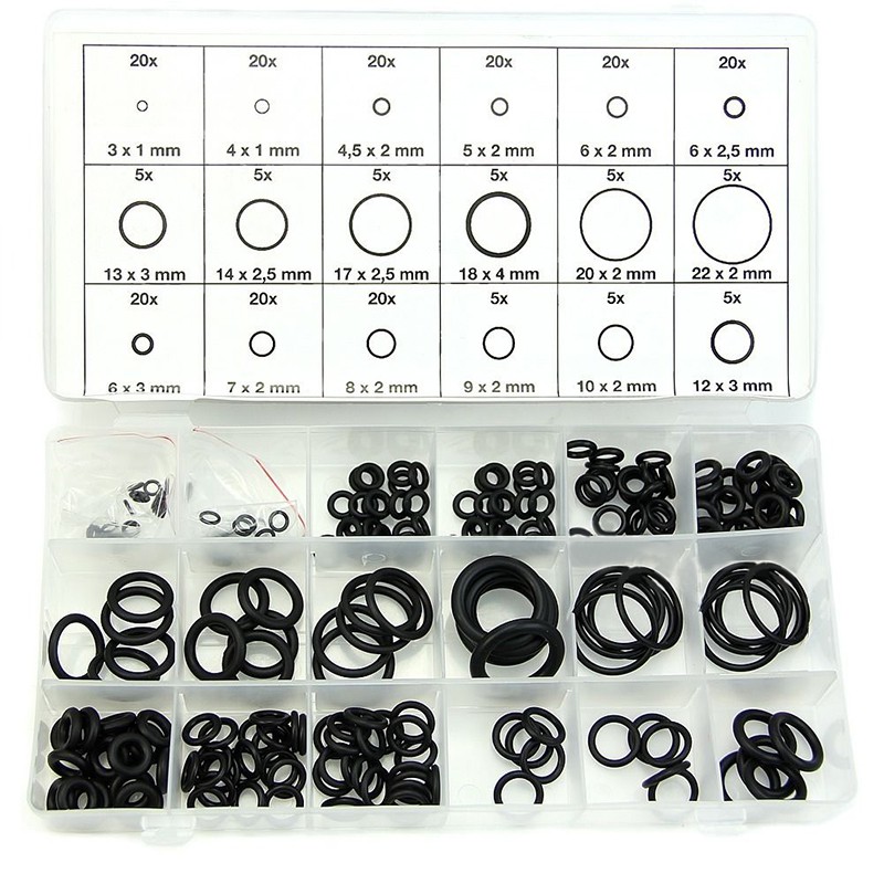 Karet Rubber O Ring Seal Tightening 225 PCS