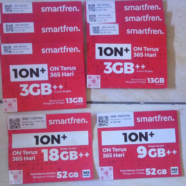 KARTU PERDANA INTERNET SMARTFREN (BISA COD)